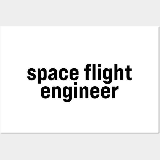 Space flight engineer Wall Art by ElizAlahverdianDesigns